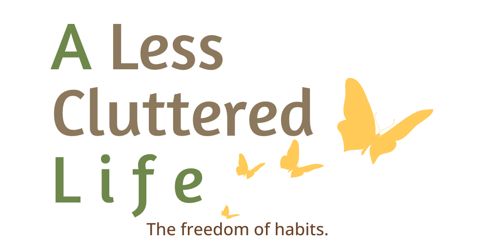 Logo for A Less Cluttered Life - emptying your parent's house without filling up your own